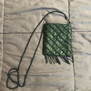 J&X NY Vintage Green Shoulder bag